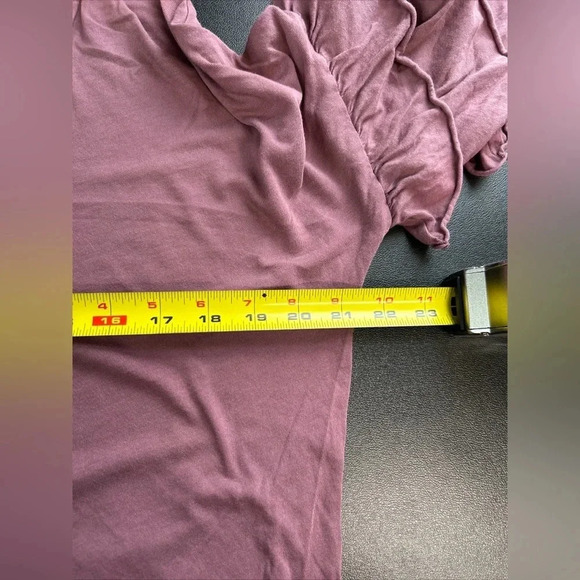 Women's Medium Popover Cropped Top Stretch Tiered Boho Fairycore Grunge - Picture 9 of 13